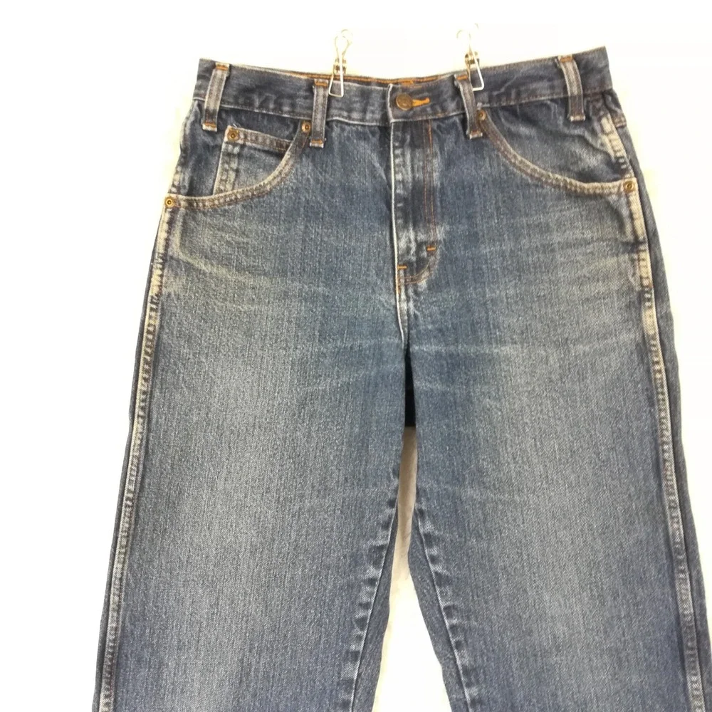 Dickies Mens Jeans Straight Leg Blue Denim Relaxed Fit Medium Wash 32x32